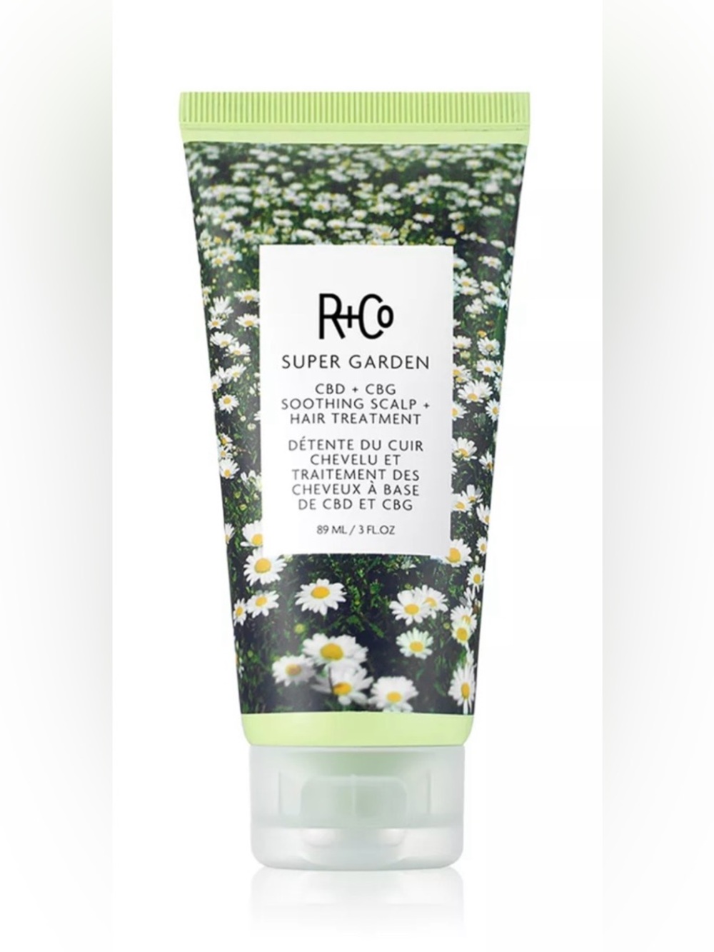 $39 Authentic R+Co Super Garden CBD+CBG SOOTHING SCALP+HAIR TREATMENT 89ML 3FLOZ